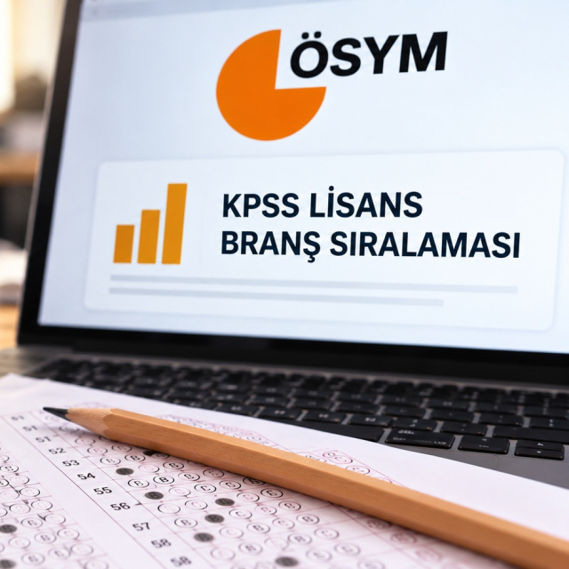 KPSS branş sıralaması için gözler ÖSYM'de!