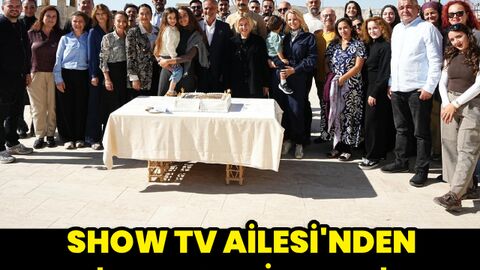 'Sevdan Bir Ateş' dizi setine anlamlı ziyaret
