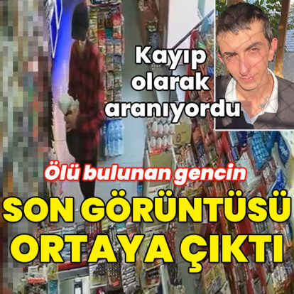 Kayıp olarak aranıyordu! 19 yaşındaki gencin son görüntüsü!