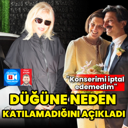 "Konserimi iptal edemedim"
