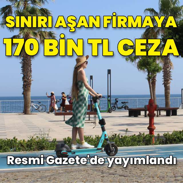 Sınırı aşana 170 bin liraya kadar ceza
