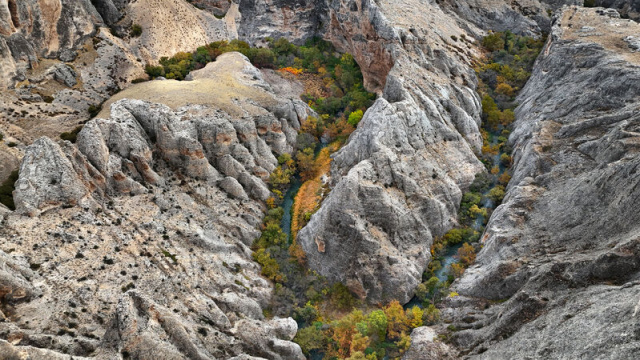 Malatya'nın saklı cennetinde sonbahar