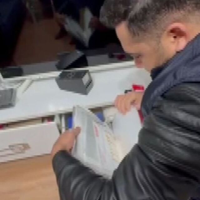 31,5 milyonluk çek operasyonu