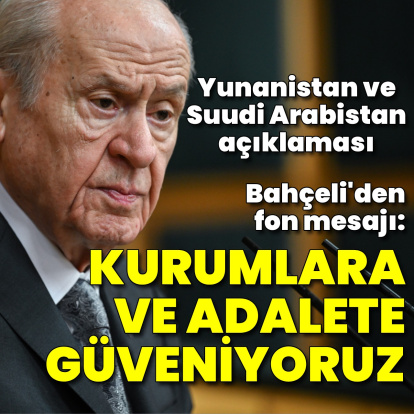 "Türkiye yolundan dönmeyecektir"