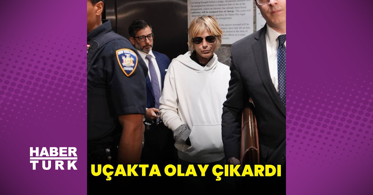 Havadayken uçağın kapısını açmaya çalışan oyuncu Selma Blair tutuklandı