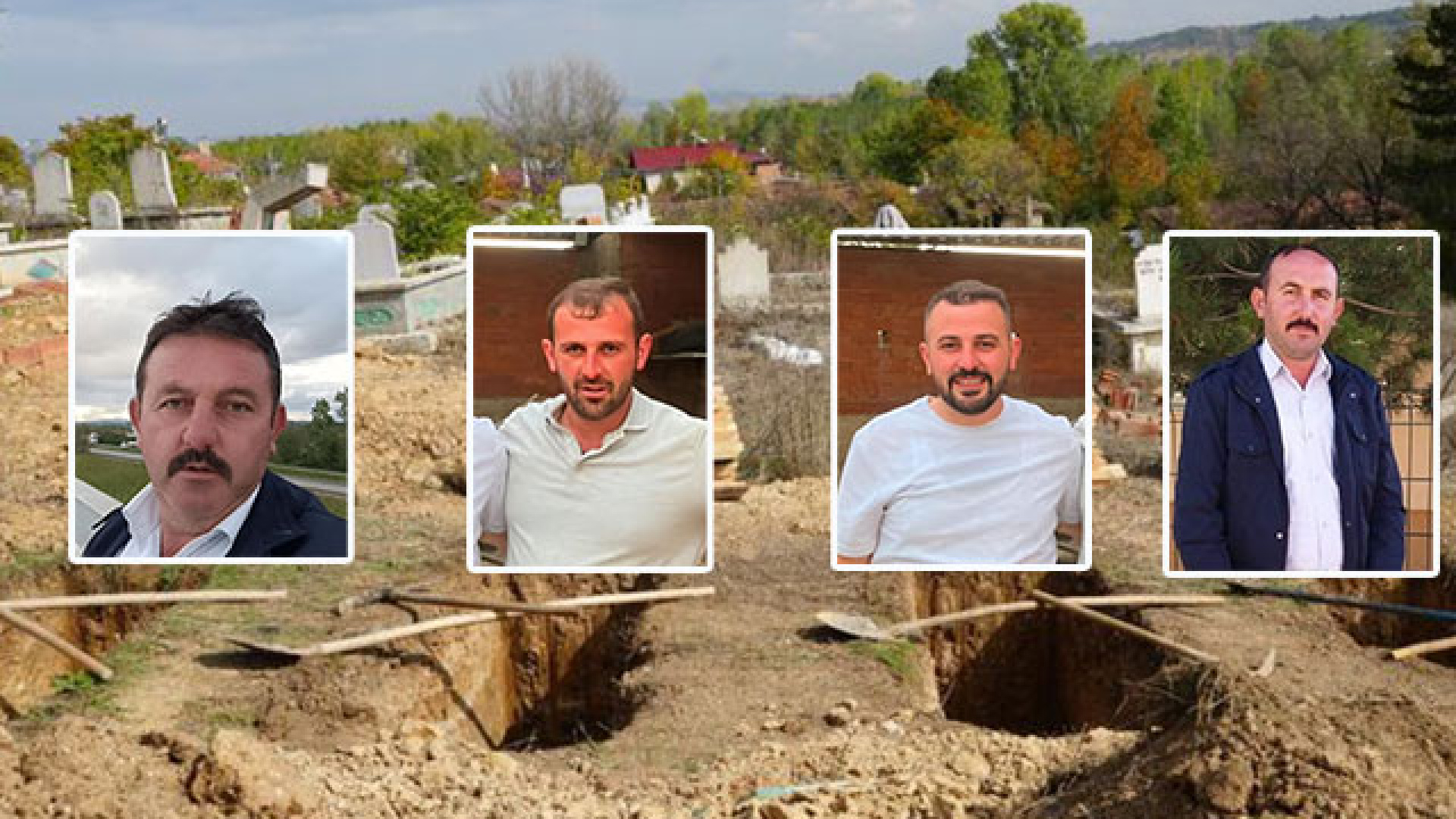 Baba oğul 4 kişiyi öldürdü! Bir baba, 2 oğlu ve kardeşi yan yana gömüldü haber görseli