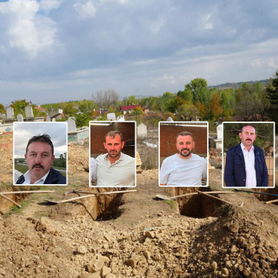 Baba oğul 4 kişiyi öldürdü! Bir baba, 2 oğlu ve kardeşi yan yana gömüldü