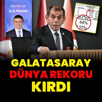Galatasaray'dan dünya rekoru