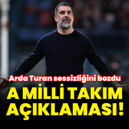 Arda Turan'dan A Milli Takım açıklaması!
