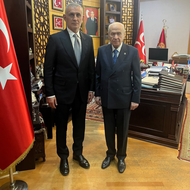 Hacıosmanoğlu'ndan Bahçeli'ye ziyaret!