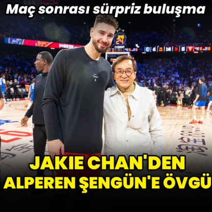 Jackie Chan'den Alperen Şengün'e övgü