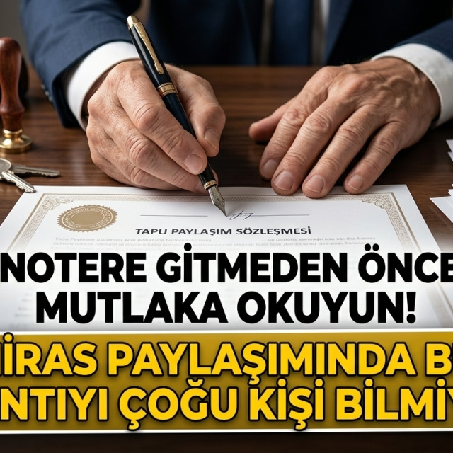 Notere gitmeden önce mutlaka okuyun!