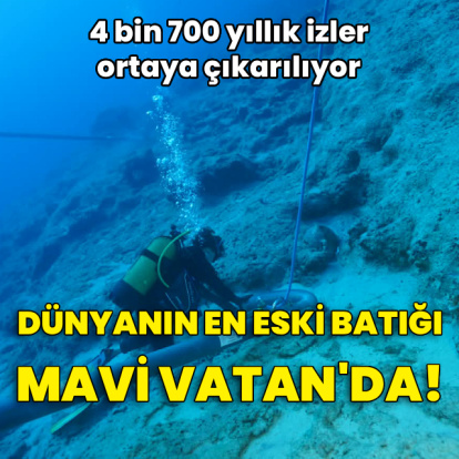 Dünyanın en eski batığı Kekova’da!