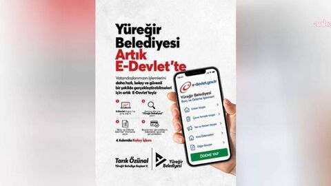 Yüreğir Belediyesi e-Devlet'e taşındı