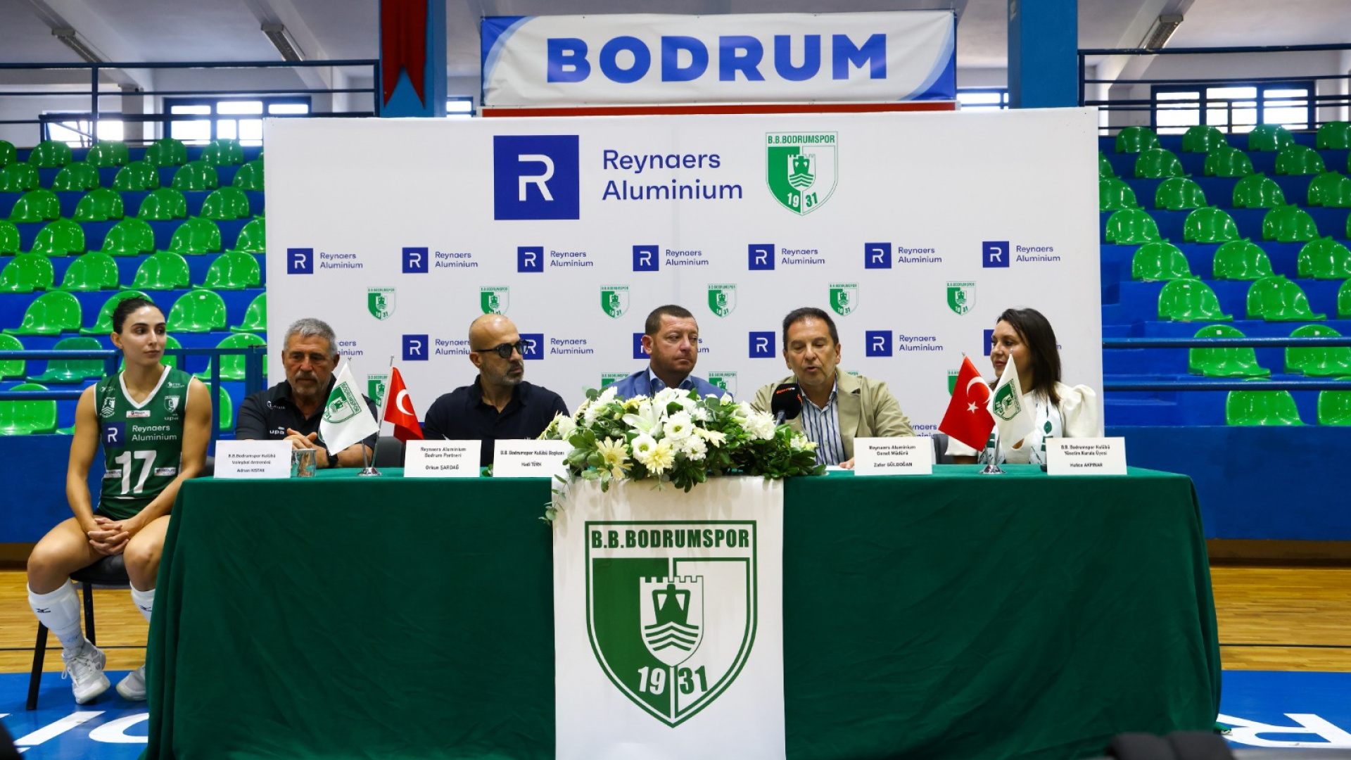 Bodrumspor Kadın Voleybol Takımı’na yeni sponsor
