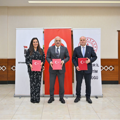 Diyarbakır'da okul yapımı protokolü