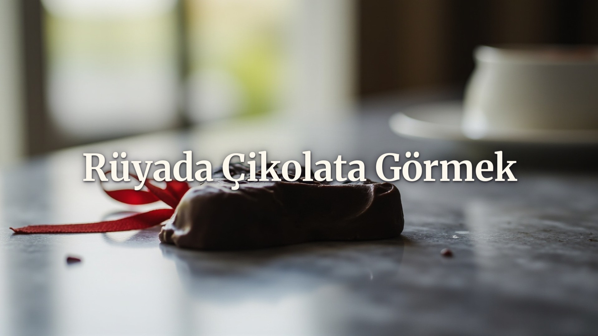 Rüyada çikolata görmek ne anlama gelir?