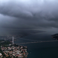 İstanbul'u sağanak vurdu