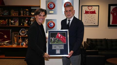 Hacıosmanoğlu, Montella ile vedalaştı!