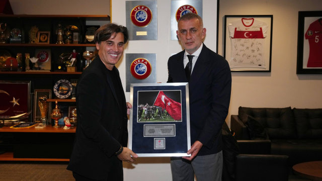 Hacıosmanoğlu, Montella ile vedalaştı!