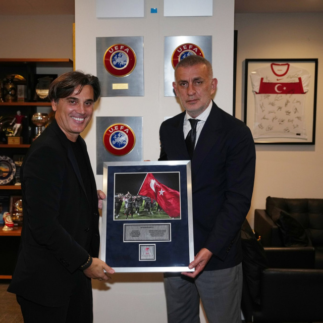 Hacıosmanoğlu, Montella ile vedalaştı!