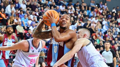 Trabzonspor , Basketbol Şampiyonlar Ligi A Grubu'nun 2. haftasında ağırladığı
