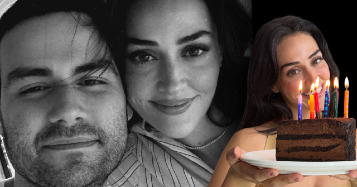 Faruk Sabancı, 32 yaşına giren sevgilisi Esra Bilgiç'in doğum gününü kutladı