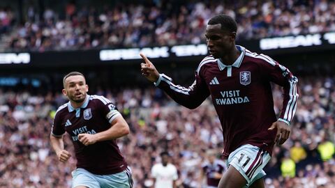 Aston Villa'nın golcüsü Nicolas Jackson, UEFA Şampiyonlar Ligi'nin 2