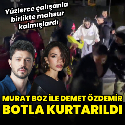 Kurtarıldılar