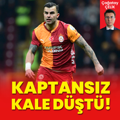 Kaptansız kale düştü!