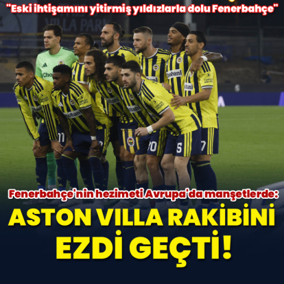 Fenerbahçe'nin hezimeti Avrupa'da manşetlerde!