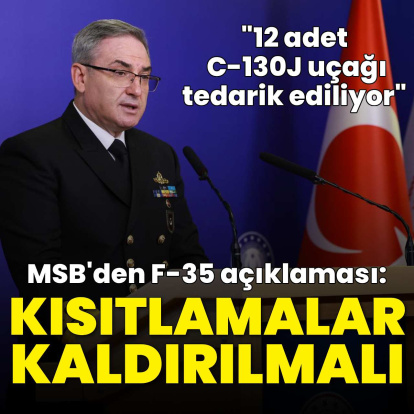 MSB'den F-35 tedariki ve CAATSA açıklaması