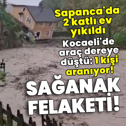 Şiddetli yağış yön değiştirdi, birçok kenti sağanak vurdu!