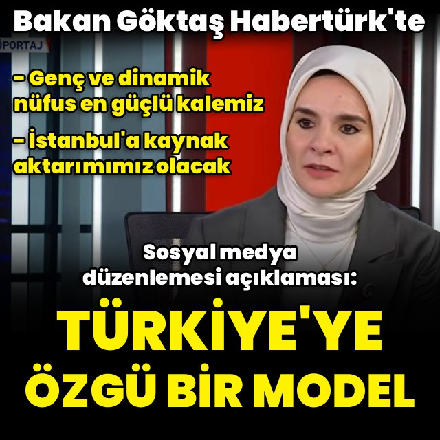 Bakan Göktaş'tan sosyal medya düzenlemesi açıklaması