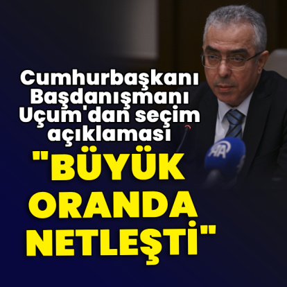 Uçum, seçim için tarih verdi