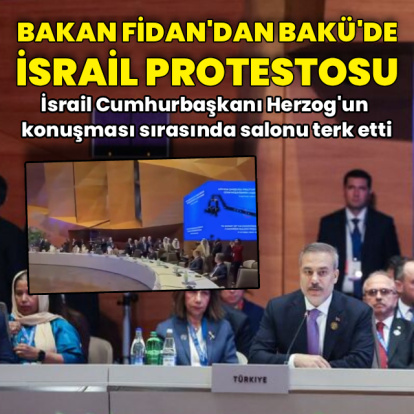 Bakan Fidan'dan İsrail protestosu