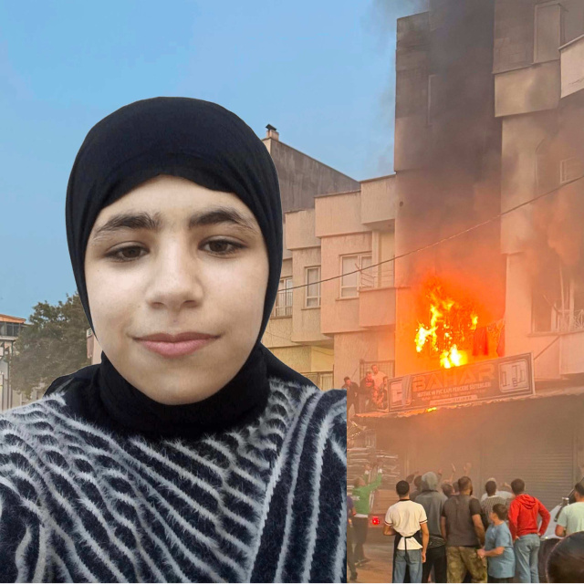 Küçük Emine yangın kurbanı