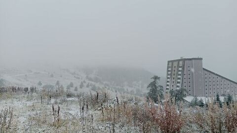 Türkiye'yi etkisi altına alan serin ve yağışlı hava, Bolu'nun yüksek