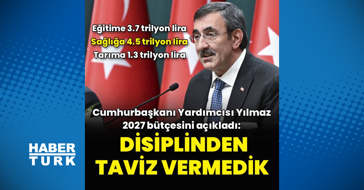 Türkiye forecasts 4.2% growth in 2027 budget proposal
