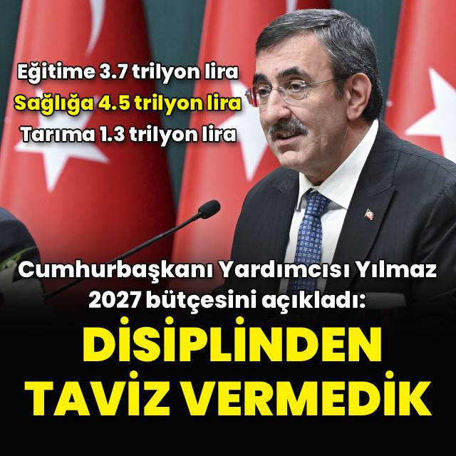 2027 bütçe açığı beklentisi yüzde 3.5