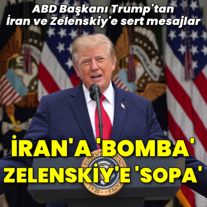 Trump'tan İran'a bomba tehdidi