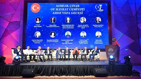 Of Hayrat Cemiyeti’nin Ahde Vefa Gecesi'nde eğitime 85 milyon TL destek