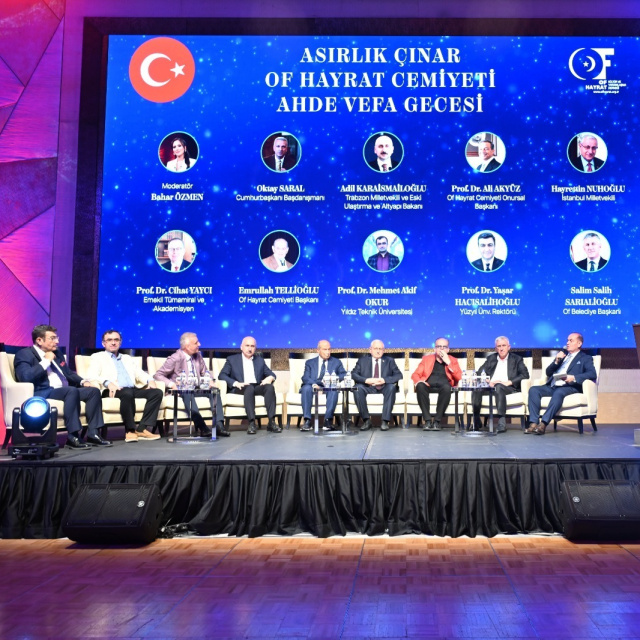 Of Hayrat Cemiyeti’nin Ahde Vefa Gecesi'nde eğitime 85 milyon TL destek