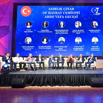 Of Hayrat Cemiyeti’nin Ahde Vefa Gecesi'nde eğitime 85 milyon TL destek
