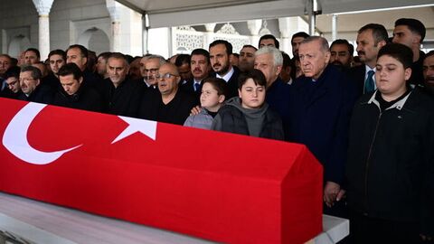 Cumhurbaşkanı Erdoğan'dan, Gültekin'e veda