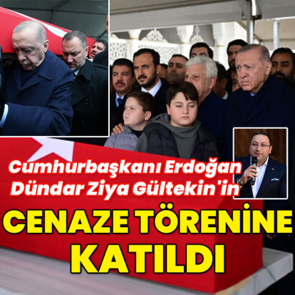 Cumhurbaşkanı Erdoğan'dan, Gültekin'e veda