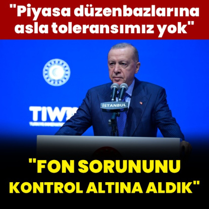 Cumhurbaşkanı Erdoğan'dan açıklamalar