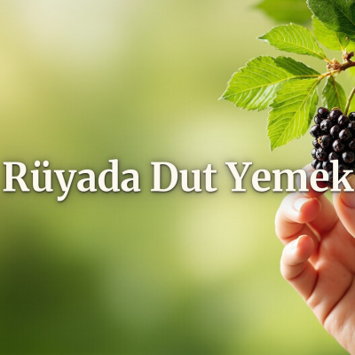 Rüyada dut yemek ne anlama gelir?