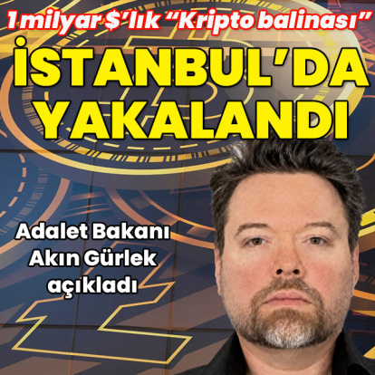 Bakan Gürlek açıkladı! 1 milyar dolarlık "Kripto balinası" yakalandı