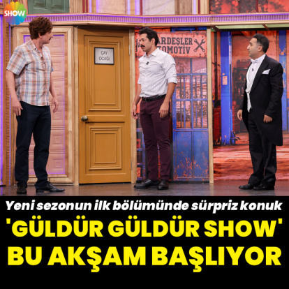 'Güldür Güldür Show' akşam başlıyor